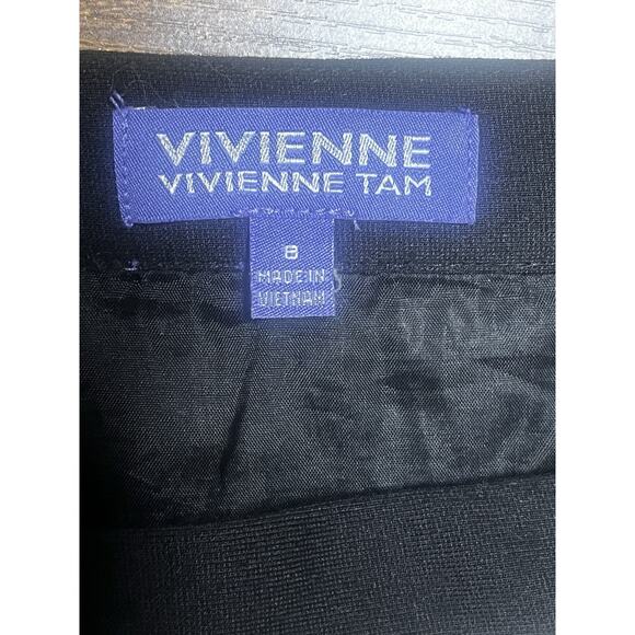 Vivienne Tam Women Mini Skirt Short Skirt 8 Yellow, Cream, Black Color Block - Picture 5 of 11